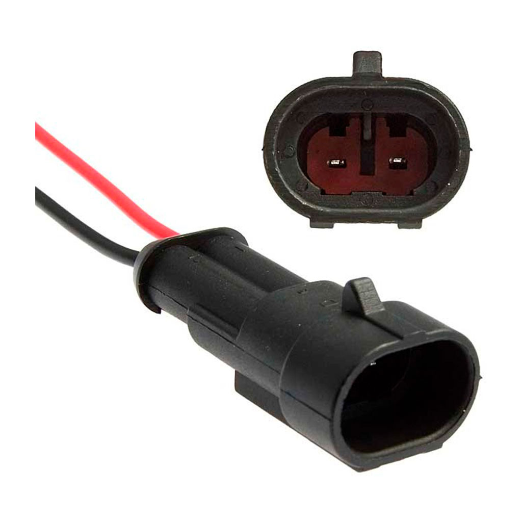 Разъём герметичный DJ7021-1.5-11 (18AWG 200mm)